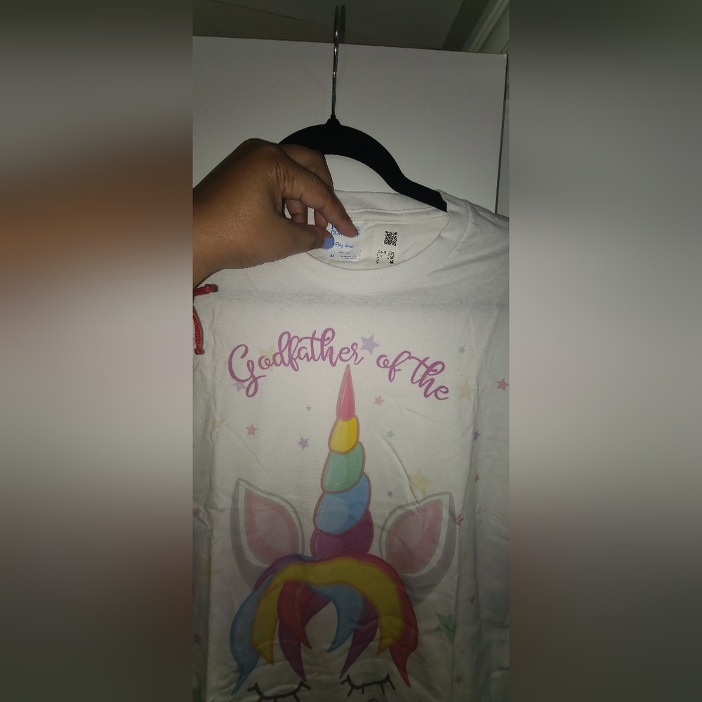 BRAND NEW T- Shirts. Godfather of the Birthday Girl (M)